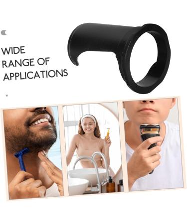 Minkissy Men's Brush Holder & Razor Stand | Shaving Tools & Accessories | Plastic Shaving Brush Keeper - Buy Online on GoSupps.com