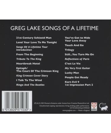 Songs Of A Lifetime: Timeless Music Collection - Buy Online on GoSupps.com