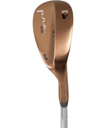 Pinemeadow Golf Pre Bronze Wedge | Left-Handed Steel Regular 56 Wedge - Buy Online on GoSupps.com