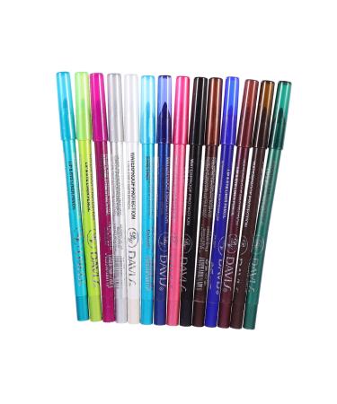 VINTORKY 14pcs Eyeshadow Pencil Set Eyeliner Drawing Tool Makeup Accessory Makeup Pencil Girl Eyeliner Pencil Cosmetic Accessories Girl Eye Liner Drawing Pencil Cosmetics Pencil