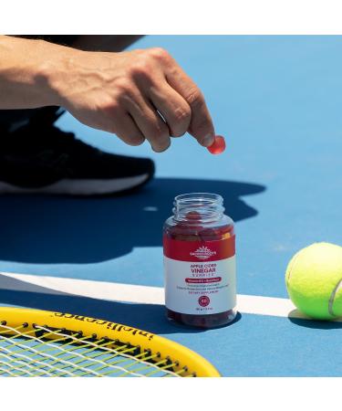 Buy Sugar-Free Apple Cider Vinegar Gummies | Vegan & Non-GMO | B12 & Beetroot - 60 Count Made in USA - Buy Online on GoSupps.com