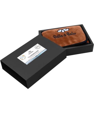 Buy Bella & Balu Microfiber Dog Bathrobe - Absorbent & Quick-Dry for Swimming & Rain | Size S - Brown - Buy Online on GoSupps.com