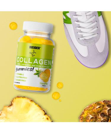 Weider Collagen Gummies with Vitamin C for Joints, Bones, and Cartilage - Sugar and Gluten-Free - 50 Gummies - Buy Online on GoSupps.com