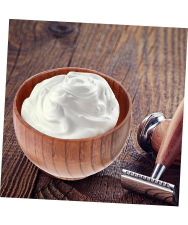 Minkissy 3-Pack Wooden Shaving Bowls - Art of Shaving Soap for Men | Premium Bamboo Shaving Foam & Soap Shells - Buy Online on GoSupps.com