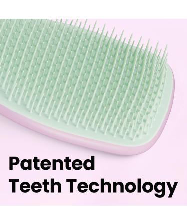 Tangle Teezer Large Ultimate Detangler Hairbrush | Ideal for Long Thick Curly Hair | Two-Tiered Teeth for Gentle Detangling | Reduces Breakage | Ergonomic Handle | Rose Sage - Buy Online on GoSupps.com