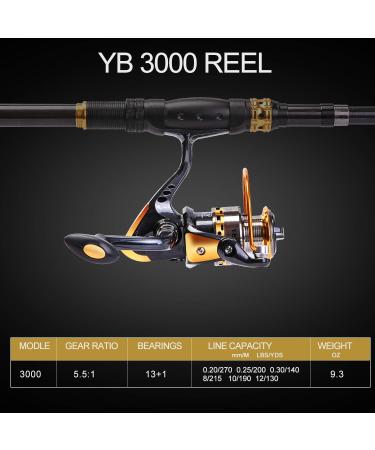 Soougayilang 2.4m Telescopic Fishing Rod & Spinning Roller Combo Carbon Fiber for Salt & Fresh Water Durable & Portable with Carrying Bag - Buy Online on GoSupps.com