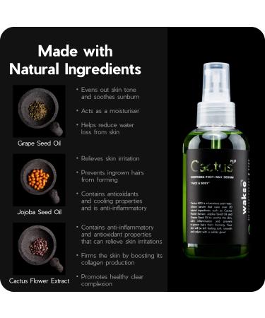 Buy Wakse Cactus H2o Serum | Post Wax Care for a Smooth Skin | International Shipping Available - Buy Online on GoSupps.com