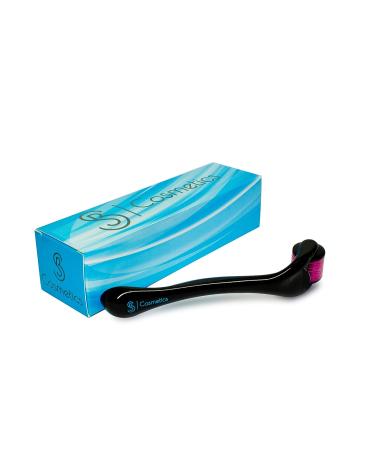 SB Cosmetics Premium Beard, Face, Scalp & Body Derma Roller 540 Titanium Micro Needle Beauty System - .25mm, Reusable - Buy Online on GoSupps.com