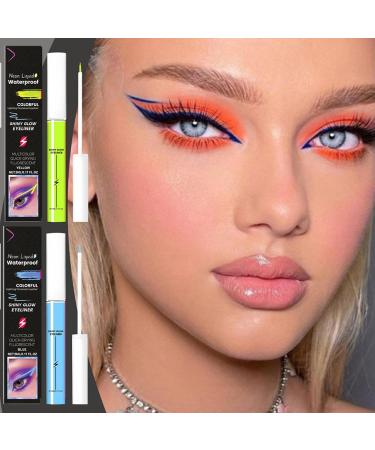 Eyeliner Pencil Gloss 8 Colors Long Lasting Effect Defined Lines with Waterproof EyelinerFor Outdoor Activities Event Work Night Wedding Travel Party Daily Use Home Women - Buy Online on GoSupps.com