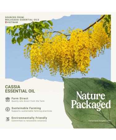 Cassia Essential Oil - Pure Cinnamon Cassia Oil for Skin Body & Aromatherapy - 15 mL Malagassi Essential Oil - Buy Online on GoSupps.com