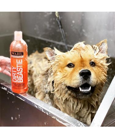 WAHL Dirty Beastie Pet Shampoo: Gentle Cleansing & Deodorizing for Dogs & Cats - International Shipping Available - Buy Online on GoSupps.com
