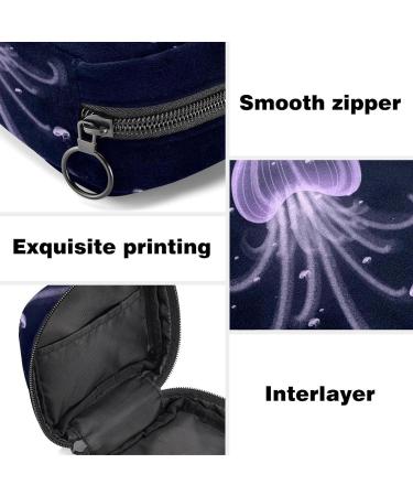 Jellyfish Sanitary Napkin Storage Bags | Menstrual Cup & Nursing Pad Holder | Tampon Pouches | Multicoloured 07 - Buy Online on GoSupps.com