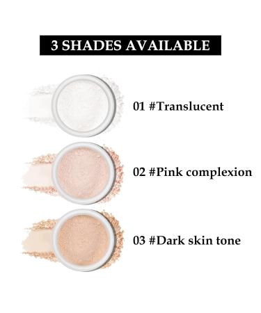 Boobeen Loose Face Powder for Dark Skin Tone | Translucent Setting Powder - Oil Control & Soft Focus Effect - Buy Online on GoSupps.com