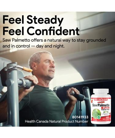 Nutridom Saw Palmetto 500mg Non-GMO Vegan Gluten Free Soy Free and Dairy Free (120 Count) - Buy Online on GoSupps.com