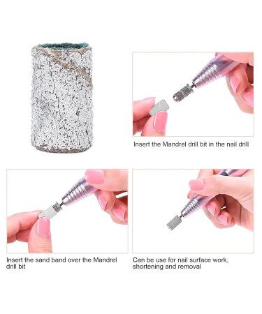 Nail Sanding Circle Bands Nail Art Sanding Bands Pedicure Polishing File 100 Pieces Manicure Sanding Bands Nail Drill Bits Accessories Nail Drill Remove Dead Skin (120#) - Buy Online on GoSupps.com