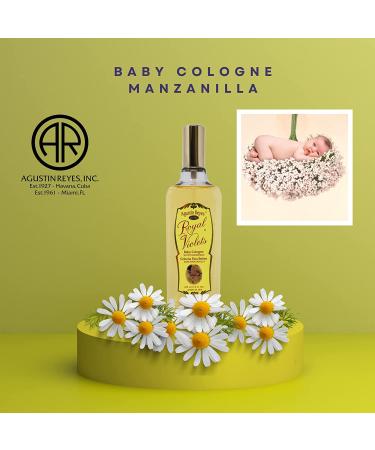 Royal Violets Baby Cologne | Chamomile-infused Delicate Scent for Sensitive Skin | 7.6 Fl Oz Spray Bottle - Buy Online on GoSupps.com