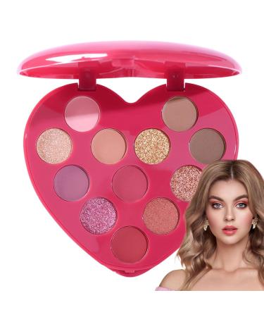Eyeshadow Palette - Matte Eyeshadow Pallet - Long Lasting and Highly Pigmented Make Up Eye Shadows for Women Girls Holiday 02