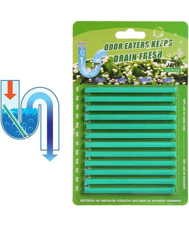 Drain Cleaner Sticks Set of 12 Sink Deodorizer Keeps Drains and Pipes Clear Enzyme Drain Cleaner to Provent Blockage Clogs For Sink Basin Bathtub - Buy Online on GoSupps.com