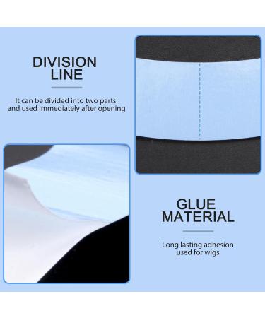 Balawin 36Pc/Lot Strong Wig Tape Strips Fixed Hair Adhesive Extension Double Tape Waterproof and Sweat for Toupee Lace Wigs Film - Buy Online on GoSupps.com
