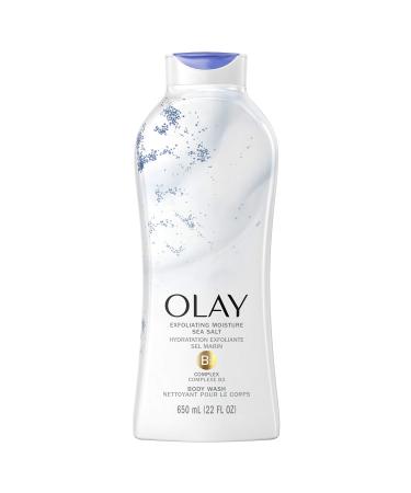 Olay Daily Exfoliating with Sea Salts Body Wash  22 Fl Oz (Pack of 1)