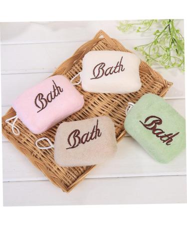 FOMIYES 15 Pcs Embroidered Bath Towels & Sponges | Soft Shower Loofah & Newborn Bath Towel | Kid-Friendly Bath Essentials - Buy Online on GoSupps.com