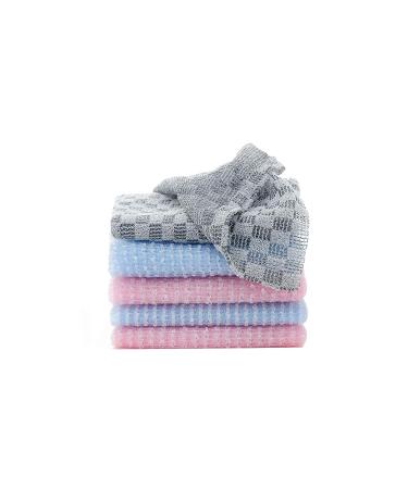 Nutteri Exfoliating Back Scrubber for Shower - Deep Clean & Invigorate Your Skin - Blue - Buy Online on GoSupps.com