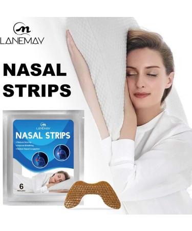 Nasal Strips Anti Snoring & Congestion Relief (12 pcs) - Improve Sleep Quality - Buy Online on GoSupps.com