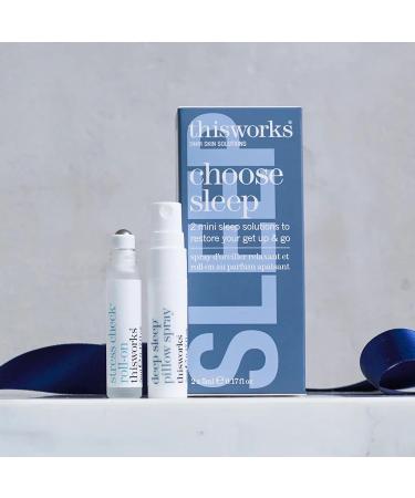 Sleep Gifts for Women: This Works Choose Sleep Gift Set - Travel Size Kit with Deep Sleep Pillow Spray and Stress Check Roll On for Relaxation - Buy Online on GoSupps.com