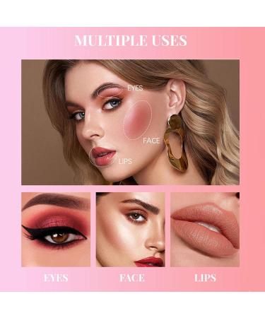 Liquid - Cream Makeup for Super Dewy Liquid Look - Natural Long-Wearing Liquid Cheek Smudge-Proof Look for Women's Eyes Cheek Lips Makeup Pochy 03# - Buy Online on GoSupps.com