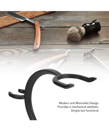 Universal Shaving Razor and Brush Stand - Modern Alloy Holder for Safety Razor & Shave Brush Storage - Buy Online on GoSupps.com