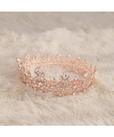 Sunolga Rhinestone Vintage Tiara for Women - Bridal Queen Costume Crown - Buy Online on GoSupps.com