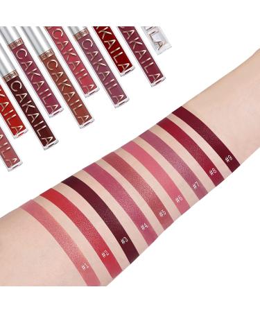 10-Piece Waterproof Matte Lip Gloss Set - Long-Lasting Non-Stick & Fade-Resistant Lipstick for Makeup Fans - Buy Online on GoSupps.com