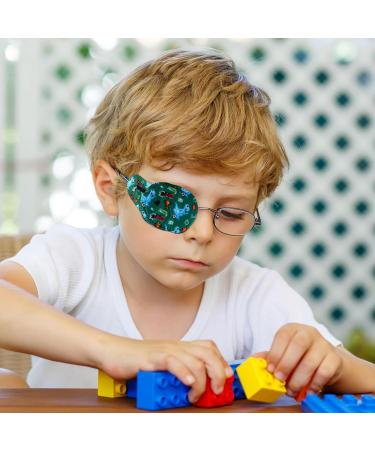 Leumoi 8 Pcs Eye Patches for Kids Dinosaur Reusable Eye Patches for Glasses 8 Styles Eye Patches for Lazy Eye to Cover Either Eye 2 x 4.1 Inch Cartoon Dinosaur Fabric Eye Patches for Boys Girls - Buy Online on GoSupps.com