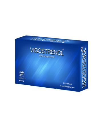 VIGOSTRENOL - Testosterone Booster - Male Food Supplement 450MG (10 Capsules)