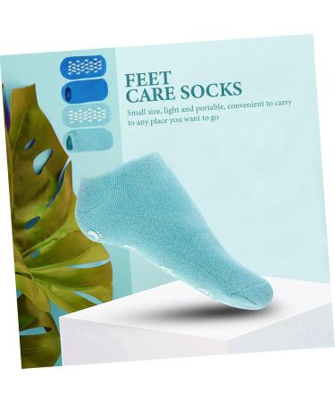 2 Pairs Gel Socks Spa Sock Moisture Retention Socks Women s Socks Heel Softening Socks Moisturizing Sock Cracked Heel My Cart Items Foot Vegetable Gel Women's Socks Miss Care 22x10x1cm - Buy Online on GoSupps.com