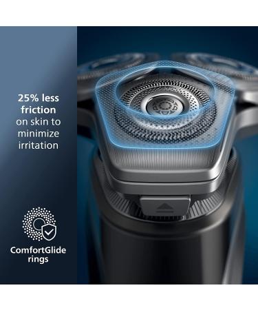 Philips Electric Shaver Series 9000 Wet & Dry with Pressure Guard Sensor & Dual SteelPrecision Blades Ink Black AMZ Exclusive S9986/58 - Buy Online on GoSupps.com