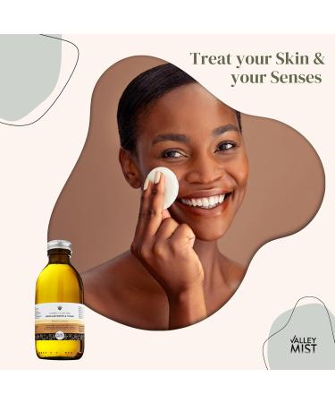 Valley Mist Micellar Water + Toner for Normal - Dry Skin - 3 in 1 Makeup Remover Cleanser + Toner - with Neroli + Lavender - 200 ml - Buy Online on GoSupps.com