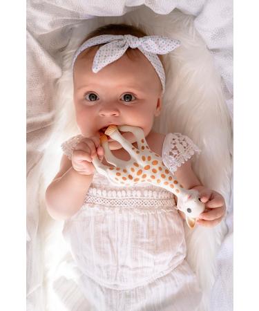VULLI Sophie la Girafe Teething Ring & Gift Box - Soft Safe Baby Teether - 1 x 9 x 12 cm - International Shipping Available - Buy Online on GoSupps.com