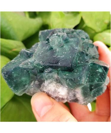 Natural Crystal Rough Natural Raw Crystal Stone Unpolished Green Fluorite Rough Rock Oblique Cube Cluster Crystals Reiki Decor Stone Collection (Size : 200g) - Buy Online on GoSupps.com