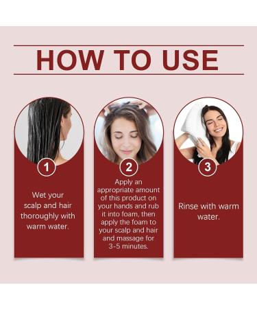  Amesor Shampoo For Thinning Hair | Natural Thickening Shampoo - Nourishing Hair Care for Scalp and Texture Styling - Buy Online on GoSupps.com