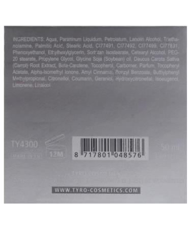 Tyro Tinted Moisturiser E - Fast Absorbent Lightweight Cream with Antioxidants - Restore Skin Barrier & Anti-Aging Protection - 1.69 Oz - Buy Online on GoSupps.com