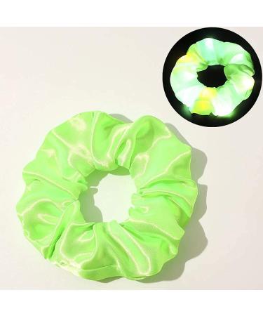 Luminous Glow in the Dark Hair Rope - Fluorescent Green Hair Tie for Women - Buy Online on GoSupps.com