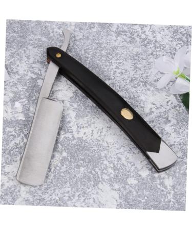 Vintage Straight Razor for Men | Manual Folding Razor with Ebony Handle | Sharp & Stylish Shaving Tool - Buy Online on GoSupps.com