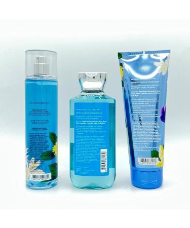 Bath & Body Works Moonlight Path Body Set - Shower Gel Fine Fragrance Mist & Body Cream - International Shipping - Buy Online on GoSupps.com