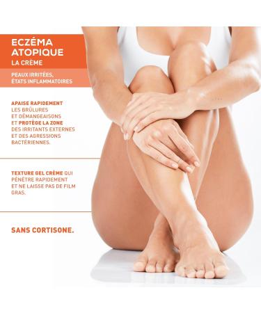 ECZEMA - Soothing Cream Moisturizing Cream - Centella - Irritated Skin - Dermatology - Itching and Skin Repair - Hyaluronic Acid + Centella Asiatica - Cortisone Free - 30 ml - Buy Online on GoSupps.com