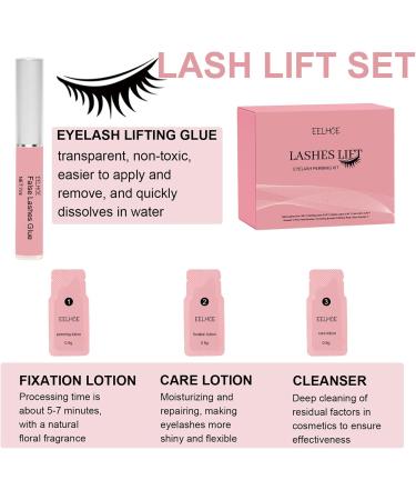 Eyelash Lift Kit Curl Eyelash Lamination Kit Beginners DIY Lash Lift Set Gentle For Lash Semi-Permanent Curling Thick No Smudge Lash Lift Lamination Eyelashes Friendly Easy To Use - Buy Online on GoSupps.com