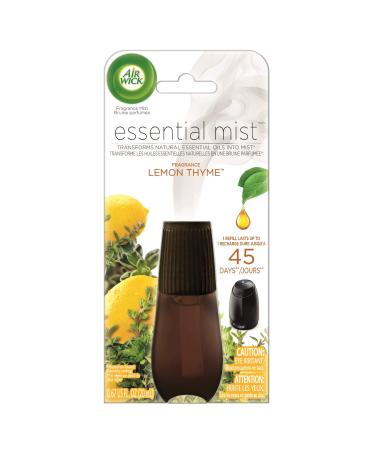 Air Wick Essential Mist, Essential Oil Diffuser Refill, Lemon Thyme, 1ct, Air Freshener