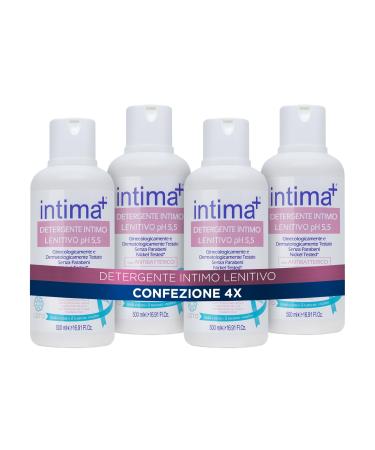 Intima+ Intima+ | Soothing underwear wash pH 5.5 underwear wash antibacterial wash chamomile-based wash women's wash 4 x 500 ml