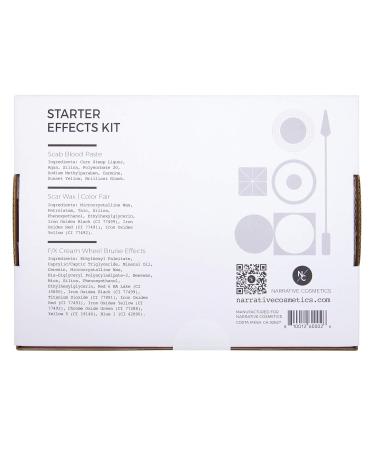 Professional SFX Makeup Starter Kit - 6-Color Bruise Wheel Scar Wax & Scab Blood Paste for Creative Effects - Buy Online on GoSupps.com