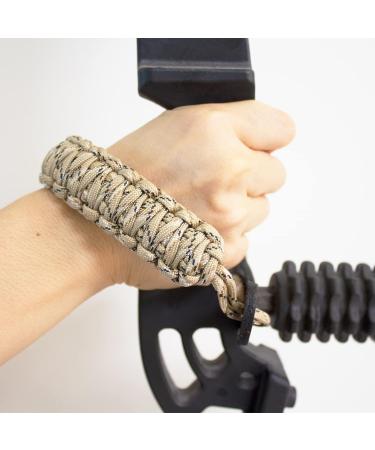 Bow Wrist Sling - Desert Camo 550 Paracord Strap for Compound & Recurve Bows - Buy Online on GoSupps.com